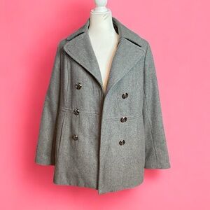 Calvin Klein wool pea coat. Size 8.